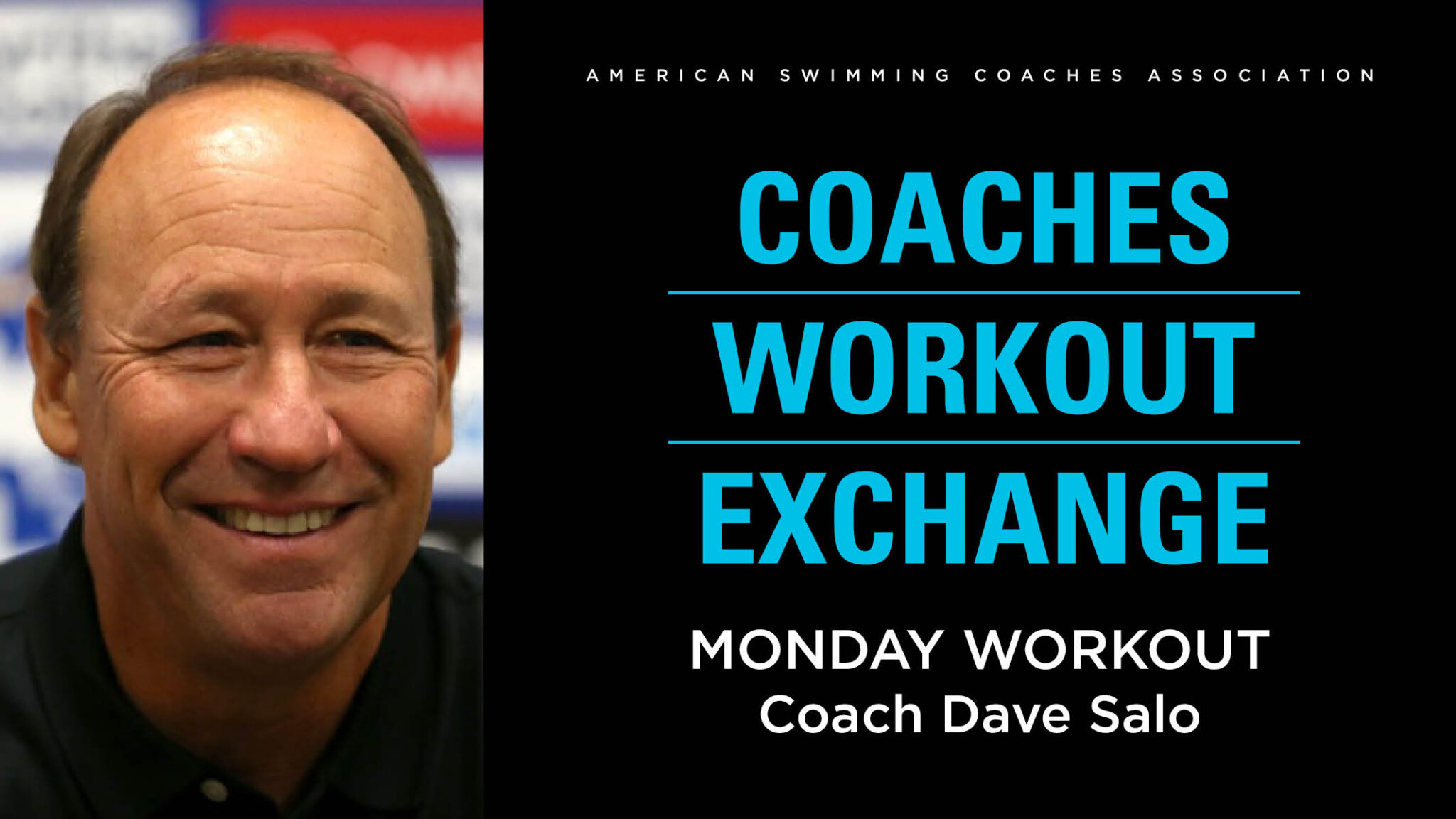 Monday Workout By Coach Dave Salo American Swimming